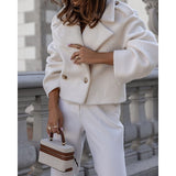 Margaux | Cropped Double-Breasted Jacket