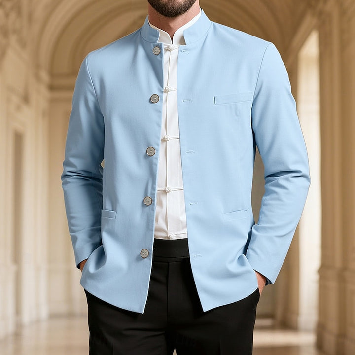 Alaric | Refined Stand-Collar Jacket
