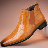 Randolph | Refined Textured Chelsea Boots