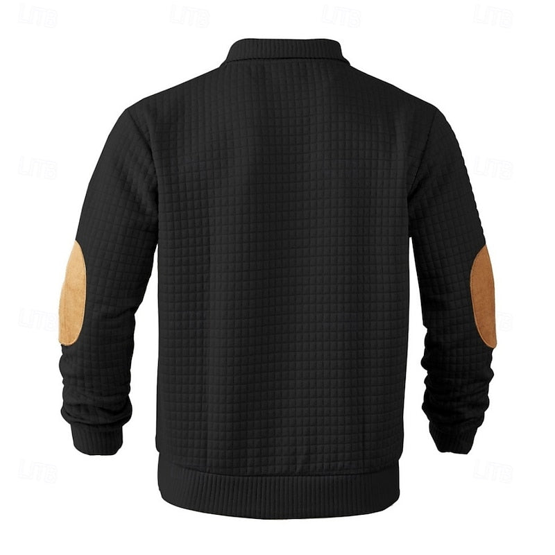 Nash | Button-Neck Pullover Sweater