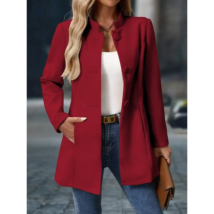 Maribel | Refined Stand-Collar Jacket