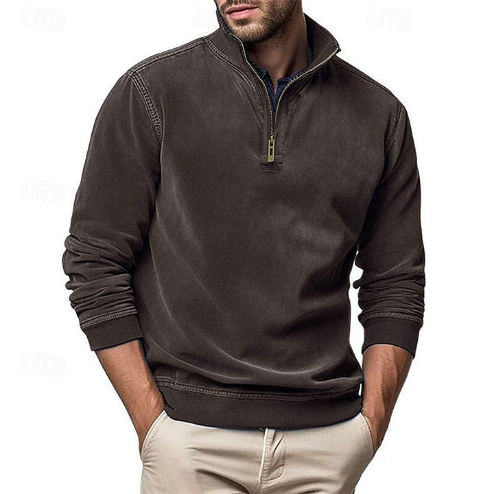 Ellison | Refined Quarter-Zip Sweatshirt