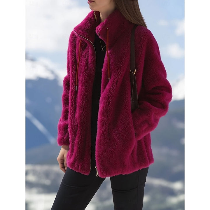 Daphne | Cozy Stand-Collar Zip Jacket