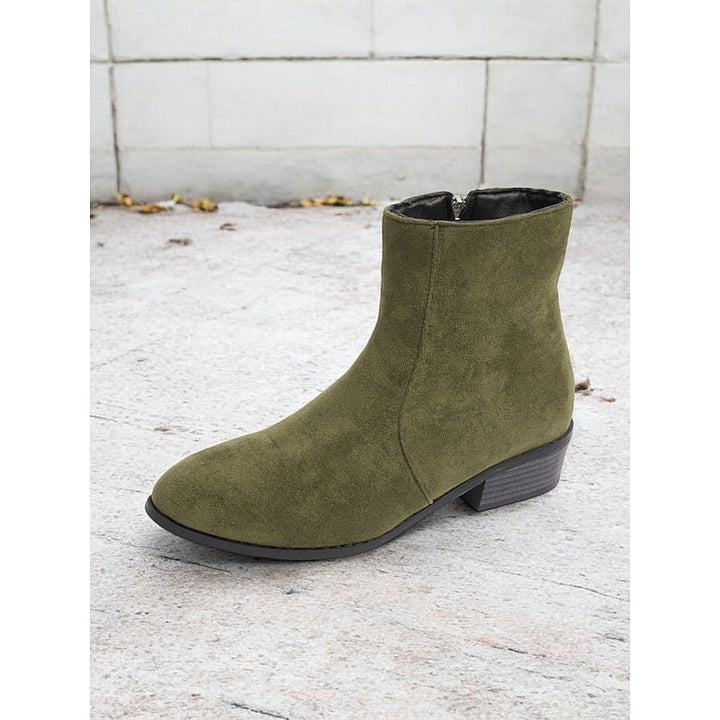 Georgia | Sleek Side-Zip Ankle Boots