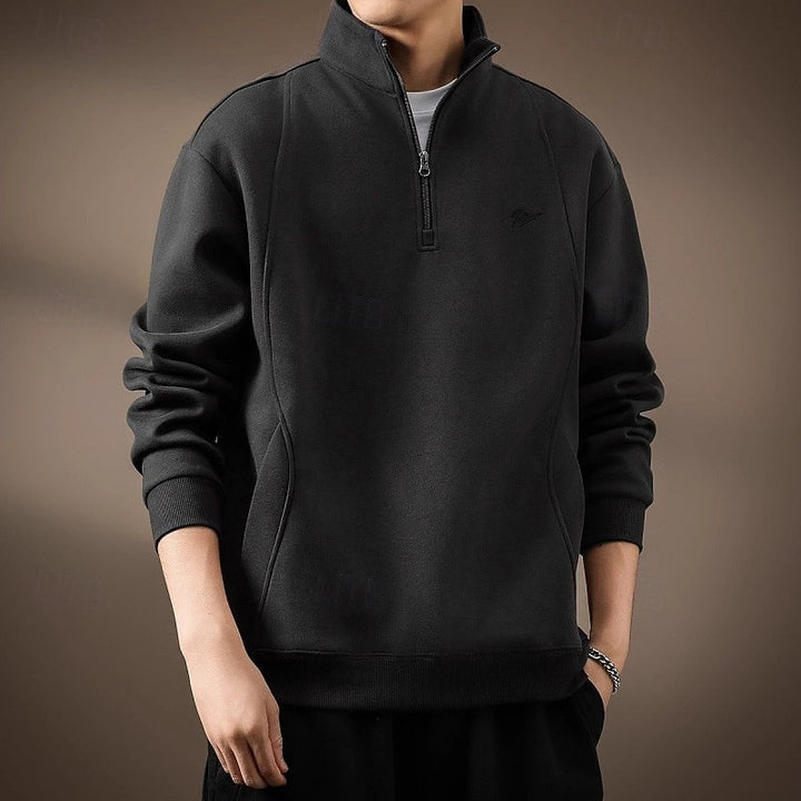 Franklin | Refined Quarter-Zip Sweatshirt