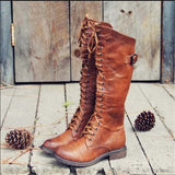Sylvie | Tall Lace-Up Riding Boots
