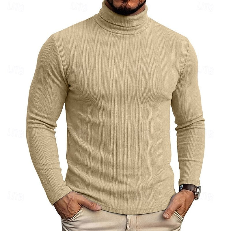 Alistair | Ribbed Turtleneck