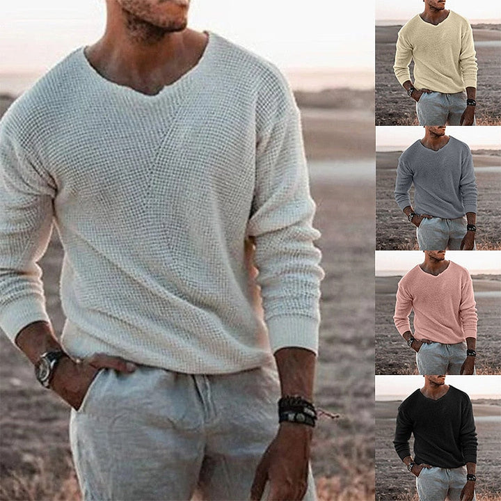 Grant | Relaxed V-Neck Sweater