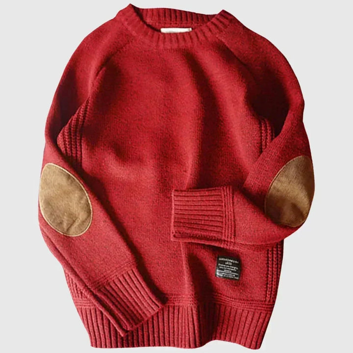 Franklin | Classic Elbow-Patch Sweater
