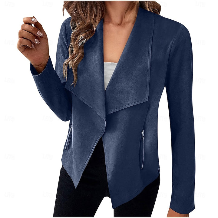 Brooke | Draped Open-Front Jacket