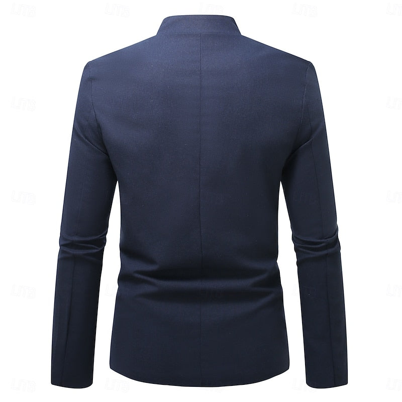 Alaric | Refined Stand-Collar Jacket