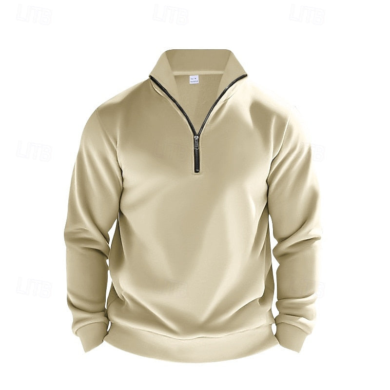 Tanner | Refined Half-Zip Sweatshirt