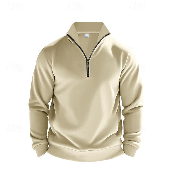 Tanner | Refined Half-Zip Sweatshirt