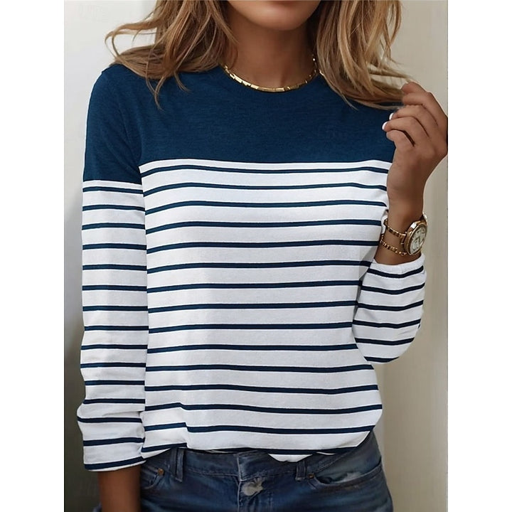Penelope | Striped Long-Sleeve Top