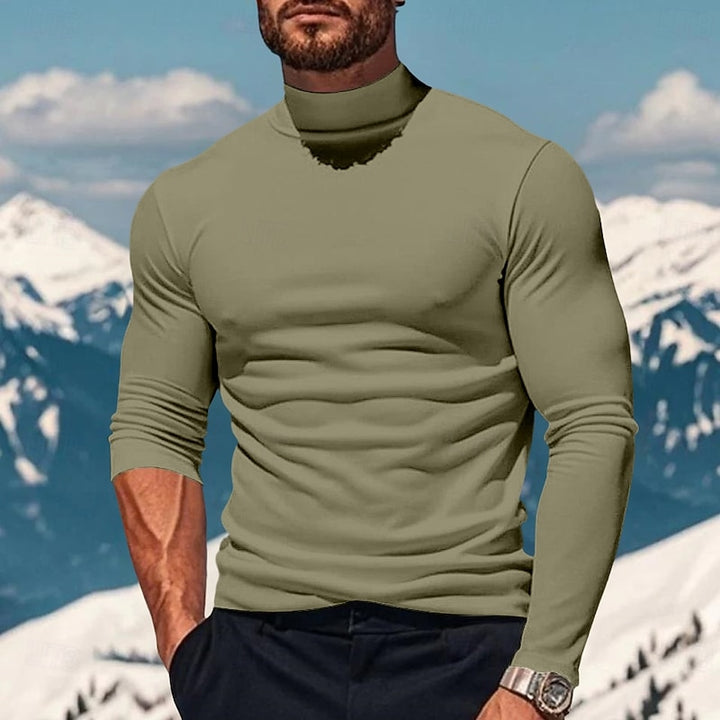 Whitaker | Refined Mock-Neck Turtleneck