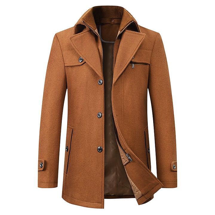 Oscar | Tailored Layered Overcoat