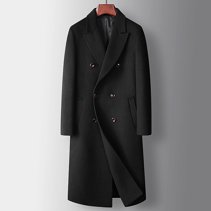 Lincoln | Double-Breasted Longline Overcoat