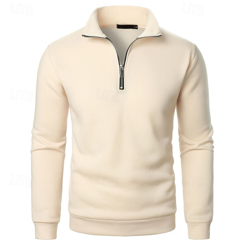 Gideon | Refined Quarter-Zip Pullover
