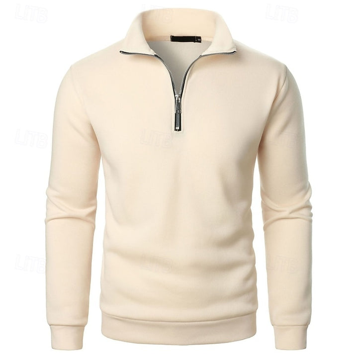 Gideon | Refined Quarter-Zip Pullover