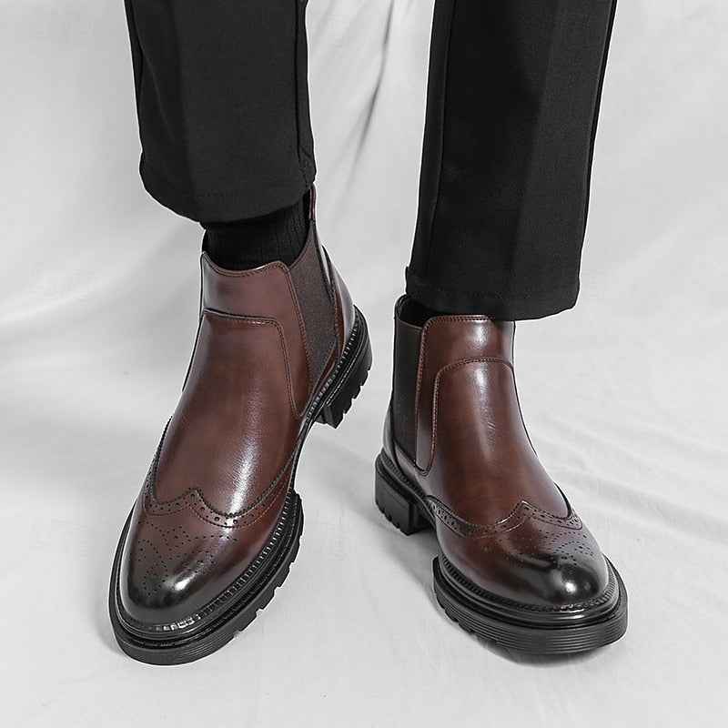 Wesley | Wingtip Chelsea Boots