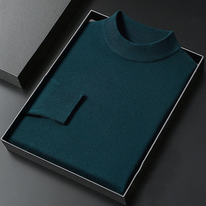 Hayes | Refined Mock Neck Sweater