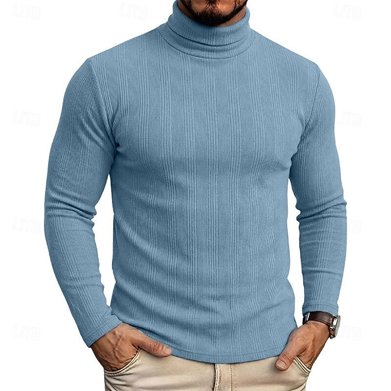 Alistair | Ribbed Turtleneck