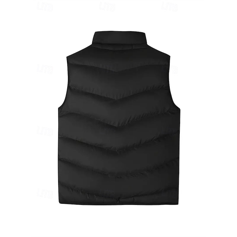 Chase | Quilted Stand-Collar Vest