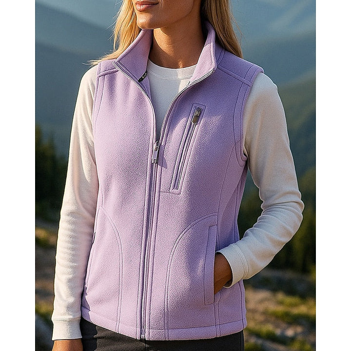 Maeve | Cozy Stand-Collar Vest