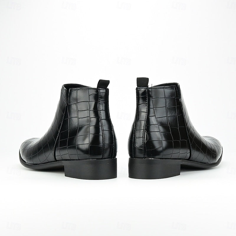 Clifford | Polished Slip-On Chelsea Boots
