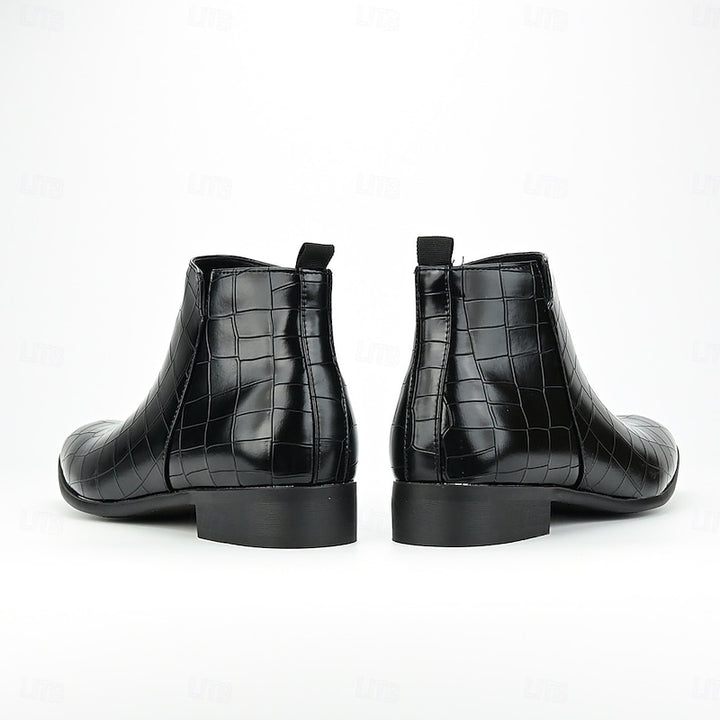 Clifford | Polished Slip-On Chelsea Boots