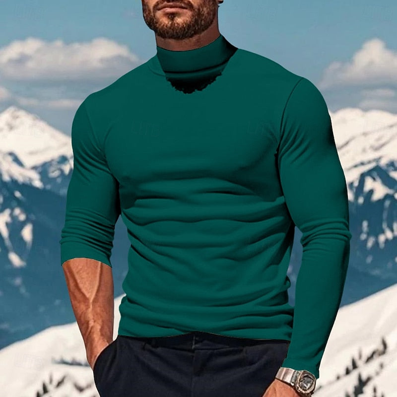 Whitaker | Refined Mock-Neck Turtleneck