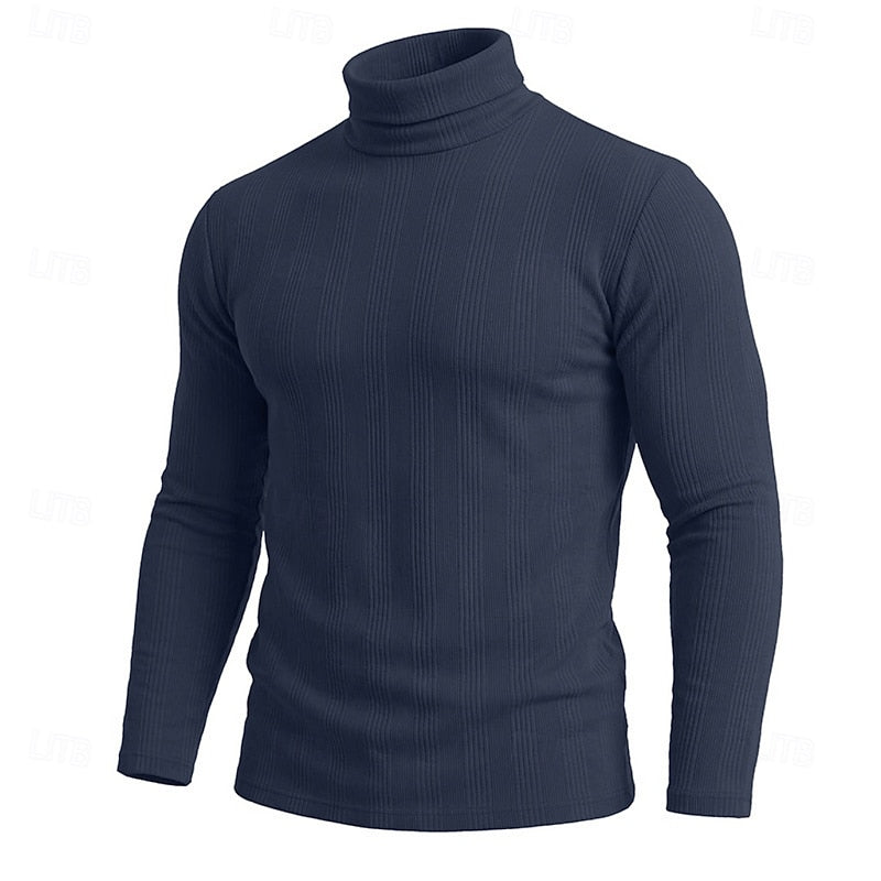 Alistair | Ribbed Turtleneck