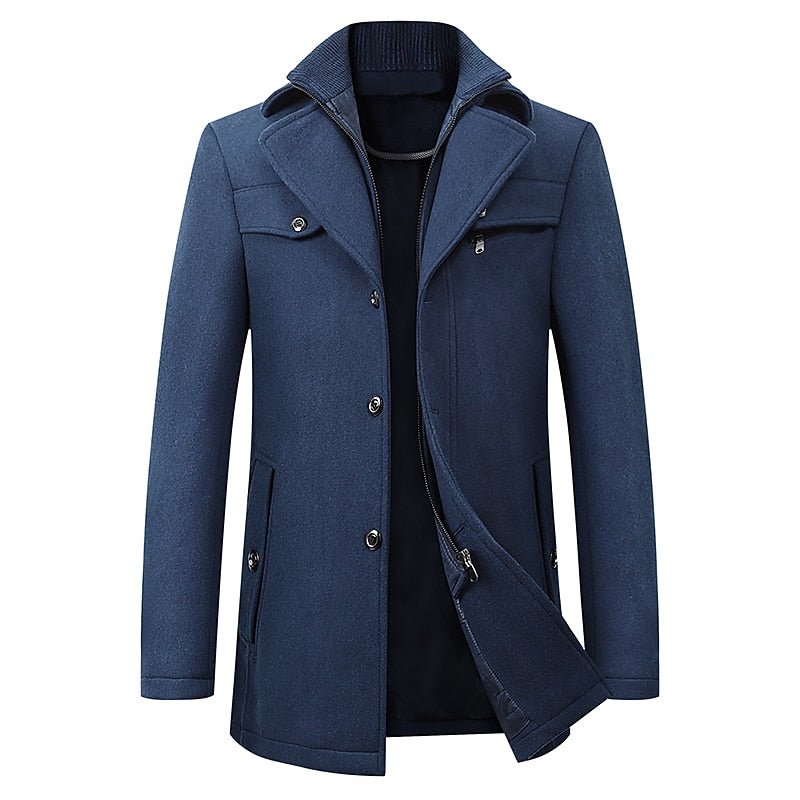 Oscar | Tailored Layered Overcoat