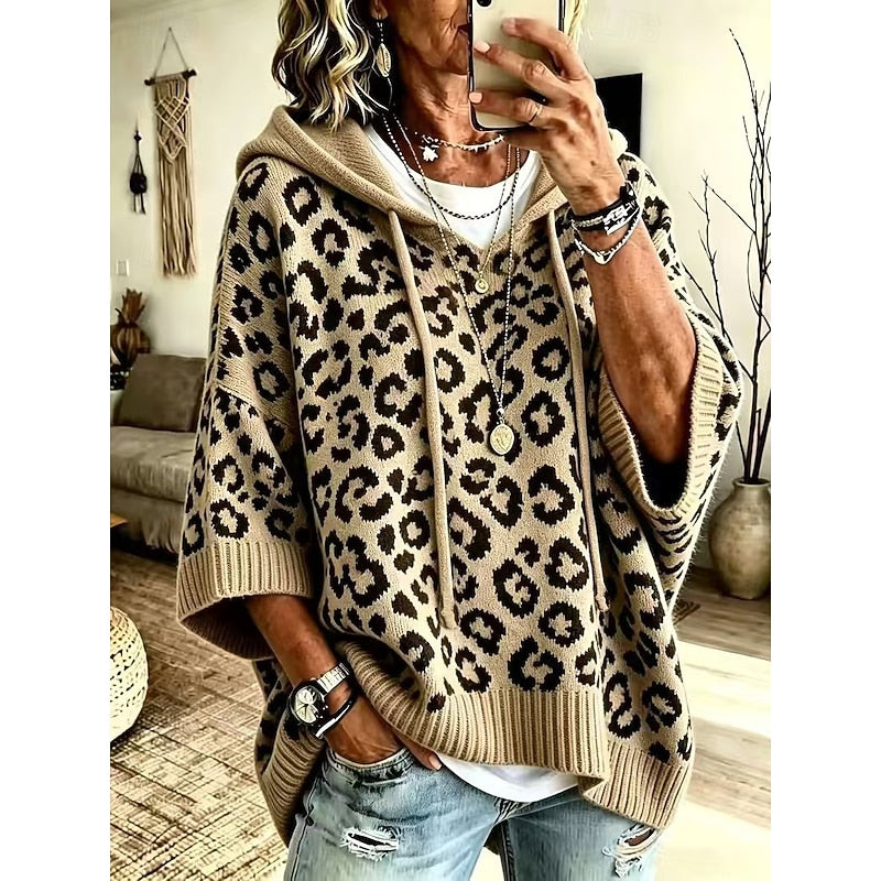 Blythe | Draped Hooded Sweater