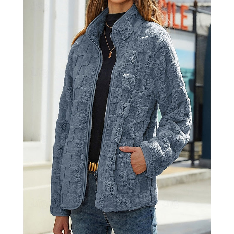 Cassidy | Cozy Textured Zip Jacket