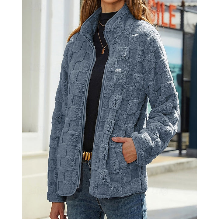 Cassidy | Cozy Textured Zip Jacket