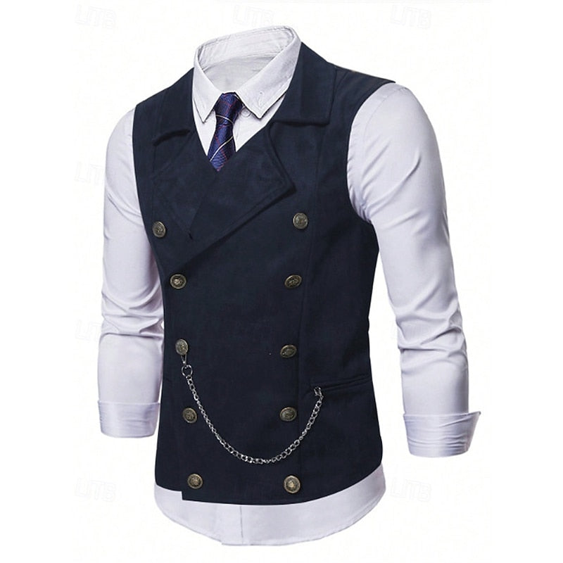 Reuben | Double-Breasted Tailored Vest