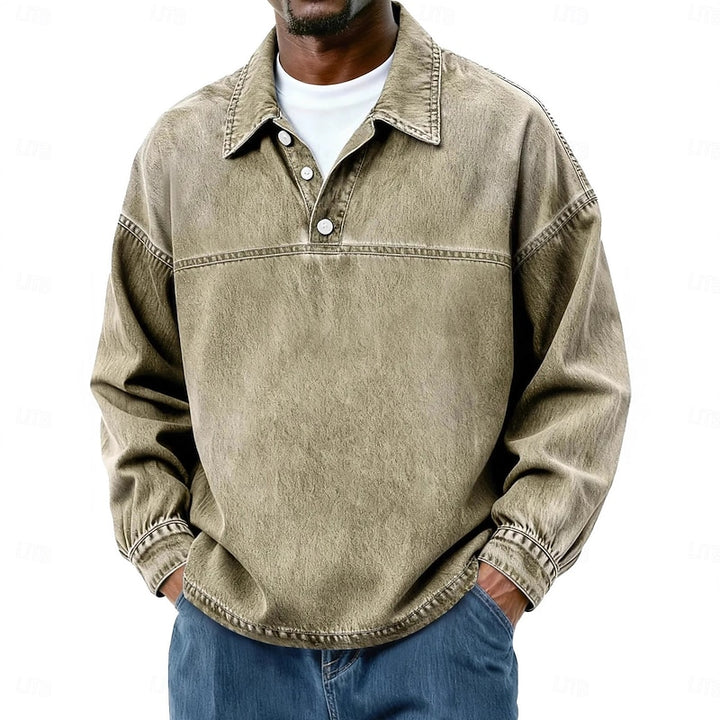 Cormac | Relaxed Washed Pullover