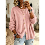 Loretta | Button-Front Knit Cardigan