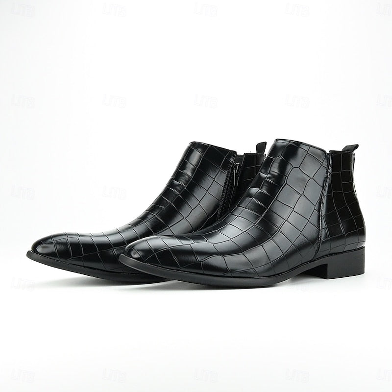 Clifford | Polished Slip-On Chelsea Boots