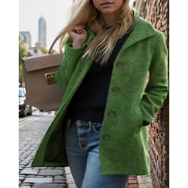 Felicity | Refined Turndown-Collar Coat
