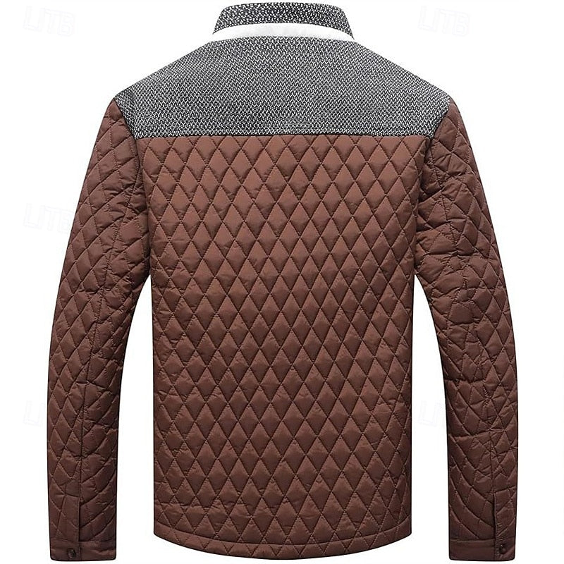 Ellison | Quilted Stand-Collar Jacket
