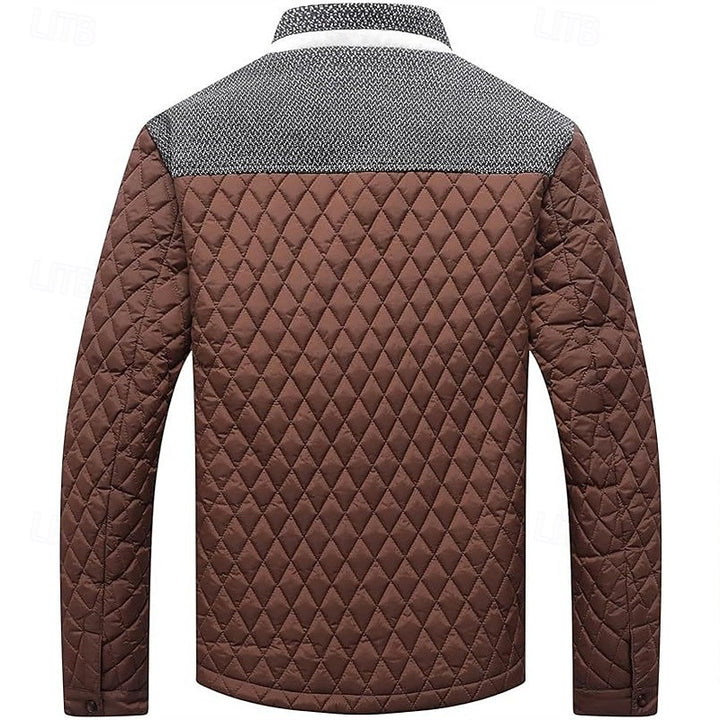 Ellison | Quilted Stand-Collar Jacket