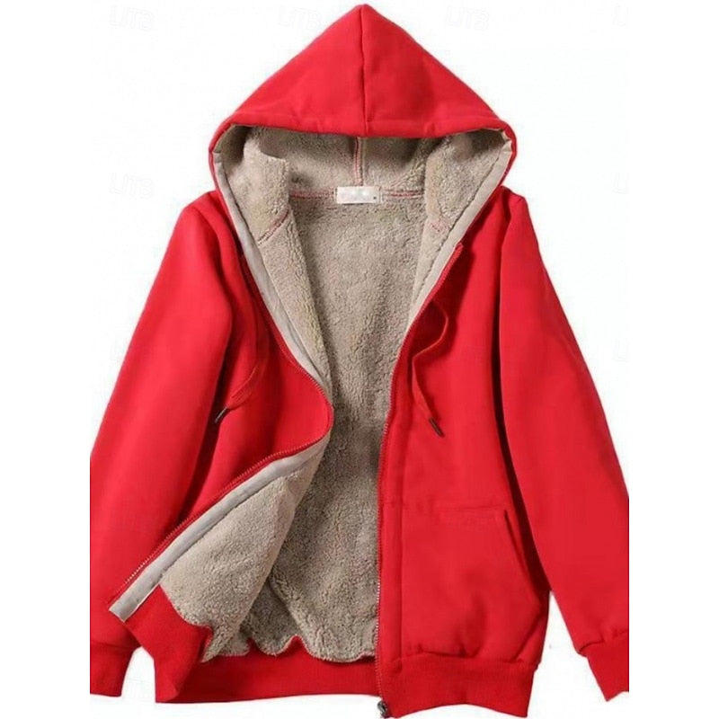 Susannah | Cozy Full-Zip Hooded Jacket