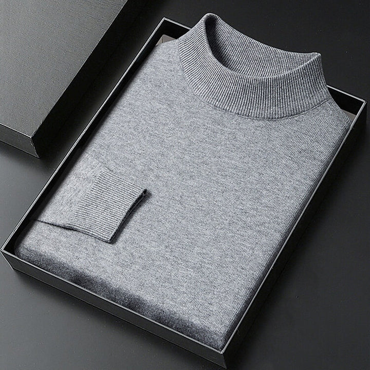 Hayes | Refined Mock Neck Sweater