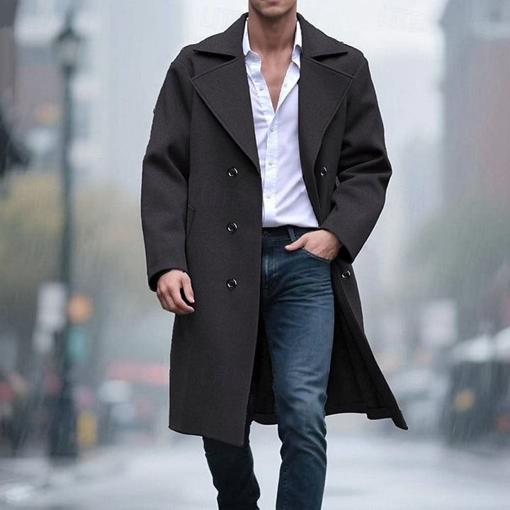 Ellison | Refined Double-Breasted Overcoat