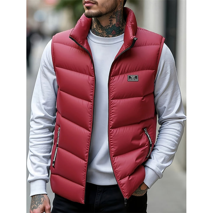 Chase | Quilted Stand-Collar Vest