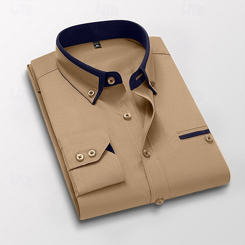 Edmund | Refined Button-Down Dress Shirt