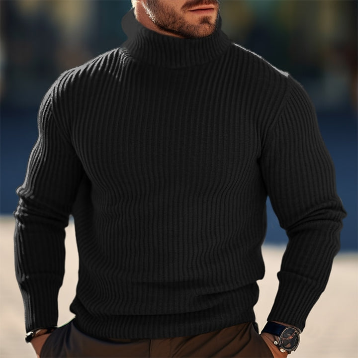 Archer | Ribbed Turtleneck Sweater