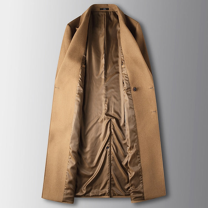 Lincoln | Double-Breasted Longline Overcoat